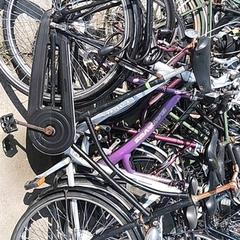 Pánsky bicykel opoefiets Zwart, ako bolo nahlásené Stadswerk072 pomocou iLost