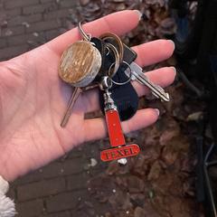 Fietssleutels met Texel sleutelhanger, segons s'ha informat a iLost