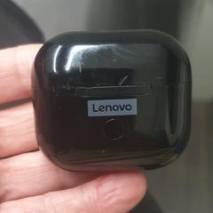 Zwarte lenovo case airpods Thinkplus, iLost-i jakinarazi zaion moduan