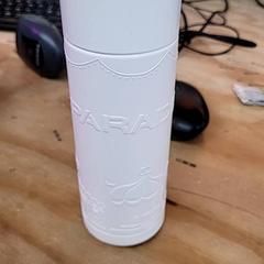 Botella Parade witte bidon, segundo informou Schaatsbaan Rotterdam usando iLost