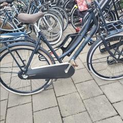 Fahrrad Cortina dames paars blauw met rekje TB, gemeldet von Gemeente Barneveld über iLost