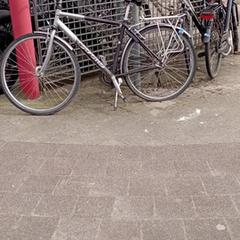 Férfi kerékpár Oxford bruin-zilver, amint azt Fietsdepot az iLost segítségével jelentette.