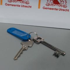 Chave, como reportado por Gemeente Utrecht utilizando o iLost