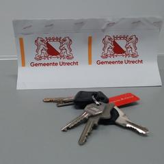 سلسلة المفاتيح، كما تم الإبلاغ عنه بواسطة Gemeente Utrecht عبر iLost