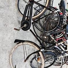Zwarte opoefiets, jak nahlášeno Stadswerk072 pomocí iLost