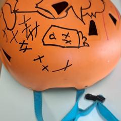 Hjälm, rapporterat av Keolis Landskrona med iLost