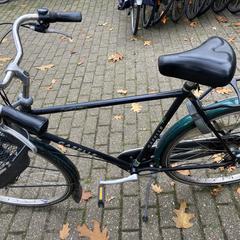 Fiets Gazelle heren groen station Ermelo 31-10-25, come riportato a iLost
