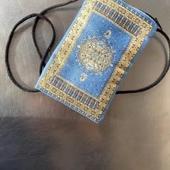 İLost kullanarak Burgers' Zoo tarafından bildirildiği gibi Çanta Blauw/goud motief