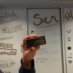 Charger yellow black, as reported by MEININGER Hotel Vienna Downtown Sissi using iLost