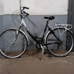 Damesfiets X-Tract Zilver-zwart, zoals gemeld door Fietsdepot Hasselt met iLost