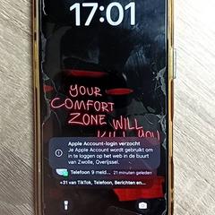 Iphone Zwart, amint azt RRReis IJssel-Vecht Zwartsluis az iLost segítségével jelentette.