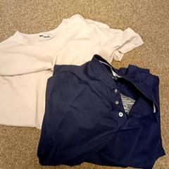 Skjorta shirt crème en donkerblauw shirt, rapporterat av Van der Valk Hotel Sneek med iLost