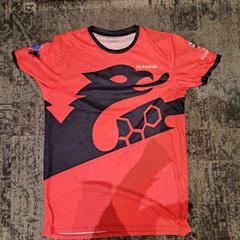 Camicie Rood voetbal shirt, come riportato da Van der Valk Rotterdam Blijdorp utilizzando iLost