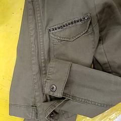Jacket Kaki avec strass aux poches, as reported by IKEA Lille using iLost