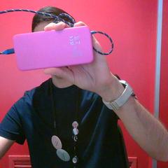 Powerbank pink - primark, as reported by MEININGER Hotel Roma Termini using iLost