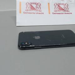 Telefon grijs iPhone, rapporterat av Gemeente Utrecht med iLost