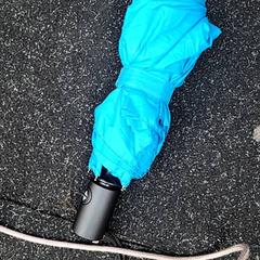 Umbrella Blauwe paraplu, as reported by Schaatsbaan Rotterdam using iLost