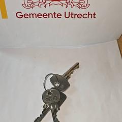 Nøkler, som rapportert av Gemeente Utrecht ved bruk av iLost