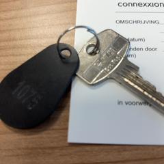 Sleutels, iLost를 사용하여 Connexxion Amstelland-Meerlanden Schiphol Noord에 보고됨