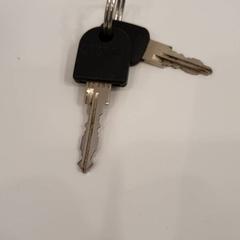 Chiavi della bicicletta AxA, come riportato da HvA Amstelcampus utilizzando iLost