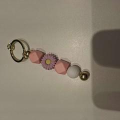 Schlüsselbund Roze,wit en een bloemetje, as reported by TU/e - Receptie Flux using iLost