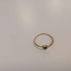 Anell goudkleurige ring met hartje, segons ha informat HU Amersfoort mitjançant iLost
