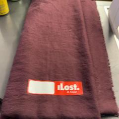 Sjaal Bourdeaux Rood, zoals gemeld door Pathé Amsterdam Noord met iLost