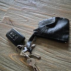 Toyota autosleutel met andere sleutels, amint azt az iLostnak jelentették.