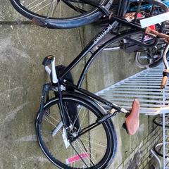 Zwarte opoefiets Postbike, ako bolo nahlásené Stadswerk072 pomocou iLost