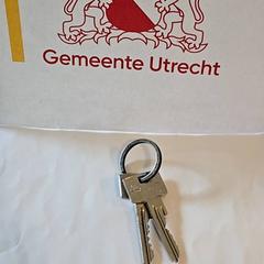 Nøkler, som rapportert av Gemeente Utrecht ved bruk av iLost