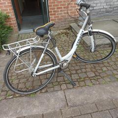 Damcykel xtract grijs/wit, rapporterat av Gemeente Zonhoven med iLost