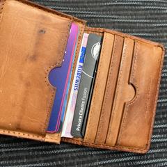 Lederen portemonnee Thomas, ha sido reportado a iLost