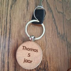 Sleutel met sleutelhanger Thomas, ha sido reportado a iLost