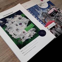 School books, as reported by EBS Tramplein using iLost