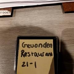 Kartenhalter, gemeldet von Van der Valk Hotel Vianen über iLost