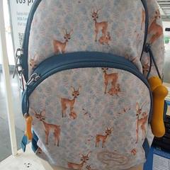 Plecak Motif biche, bleu, zgłoszono przez IKEA Mulhouse przy użyciu iLost