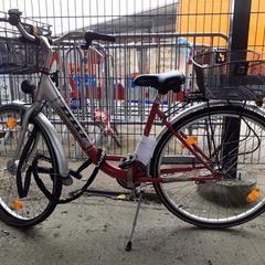 여성용 자전거 BBF grijs-rood, iLost를 사용하여 Fietsdepot에 보고됨