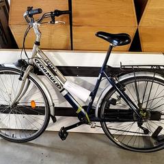 Damesfiets formula zilver en blauw, ako bolo nahlásené Fietsdepot Diepenbeek pomocou iLost