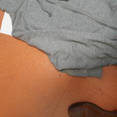 Boa hoodie gris, rapporterat av TCL med iLost