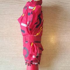 Ombrello pieghevole rood met motief, come riportato da Regio West-Vlaanderen utilizzando iLost
