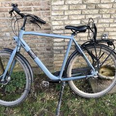 Blauwe gazelle fiets an iLost gemeldet
