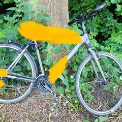 Fiets, som rapporterats till iLost