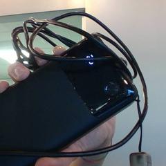 Powerbank & Charging cable BLACK COLOR, as reported by MEININGER Hotel Milano Lambrate using iLost