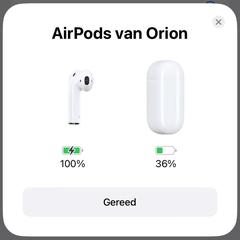 Airpods van Orion, iLost에 보고됨