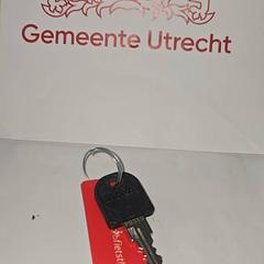 Chave da bicicleta Fietsl, segundo informou Gemeente Utrecht usando iLost