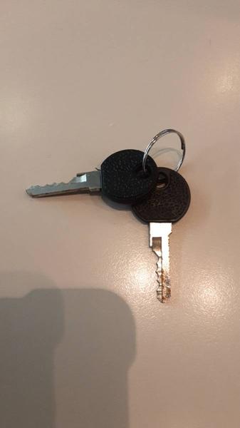 Key Twee identieke sleutels