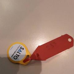 Štítek Rood en geel, jak nahlášeno LUMC pomocí iLost