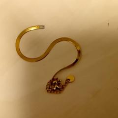 Goudkleurig ambandje goudkluirig armbandje, jak nahlášeno Mövenpick Hotel Amsterdam City Centre pomocí iLost