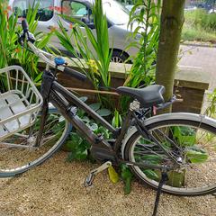 Elektrische fiets zonder accu, gerapporteerd met iLost