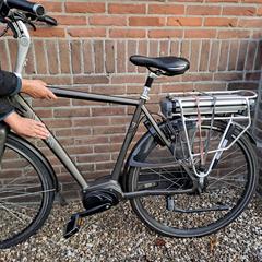 Elektrische herenfiets, jak zgłoszono do iLost